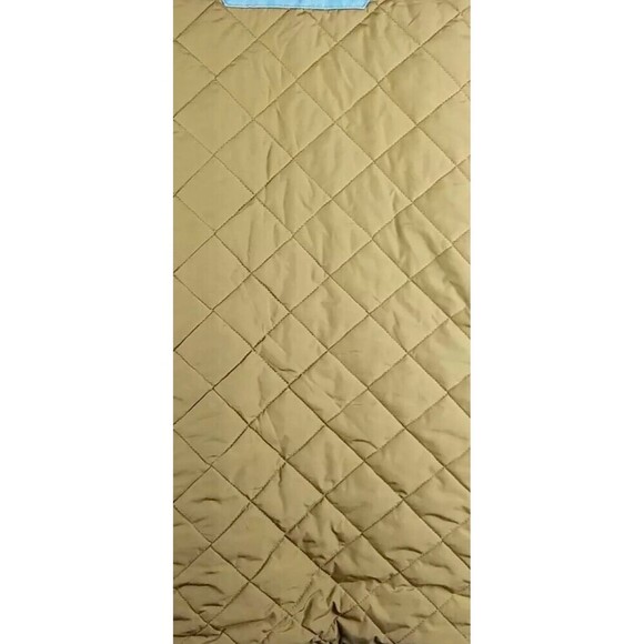 L.L. Bean Quilted Insulated Blue Canvas Barn Chore Coat Women's Size X-Large - Picture 12 of 12